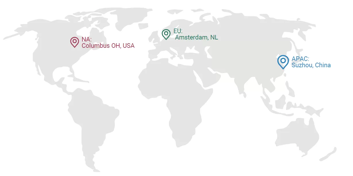หยั่งรากในประเทศจีนให้บริการโลก