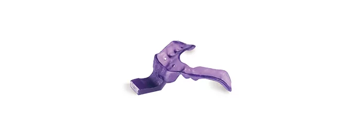 ถาดเรซินสีม่วง