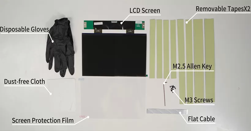 วิธีการเปลี่ยนหน้าจอแอลซีดีของขอบ E2เครื่องพิมพ์3D หลังจากระยะเวลาการใช้งาน?