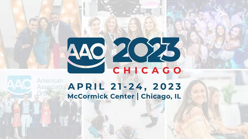 Meet Us at AAO's Annual Session 2023, Chicago, IL
