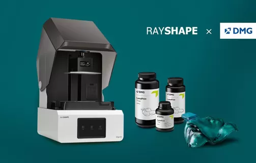 ความเข้ากันได้ของเรซิน rayshape และ DMG validate สำหรับการพิมพ์3D ทันตกรรมขั้นสูง