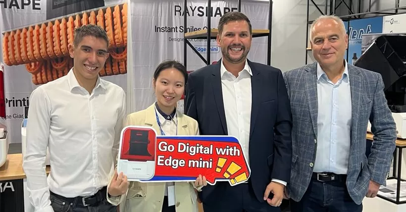 Rayshape ทะลุผ่านด้วยประสิทธิภาพค่าใช้จ่ายสูง EDGE MINI กลายเป็นจุดสนใจของโลกทันตกรรมในฮังการี!