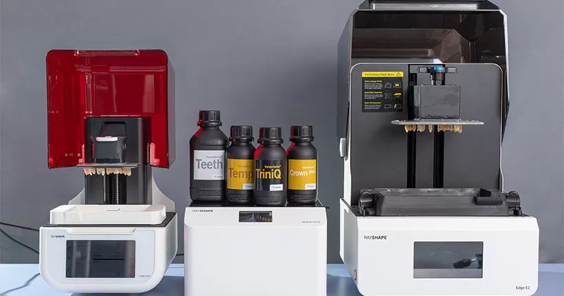 Rayshape ประกาศความเข้ากันได้ของวัสดุเต็มรูปแบบระหว่าง EDGE MINI & EDGE E2เครื่องพิมพ์3D และ bego varseosmle Series