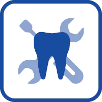 การปิดด้วยการสแกนในช่องปาก